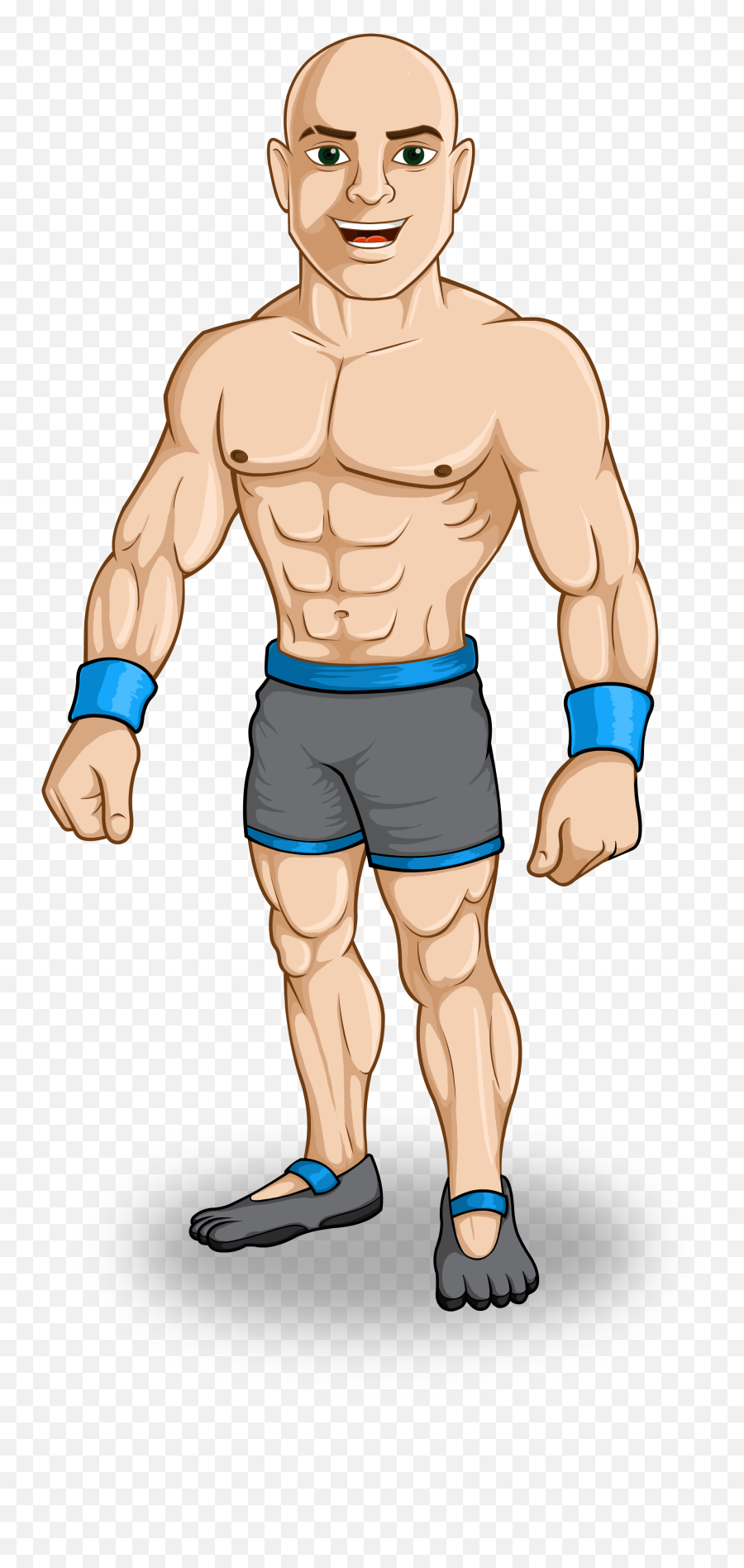 Download Hd Text The Word Callback To 07905 - Fit Man Emoji,Muscle Man Clipart