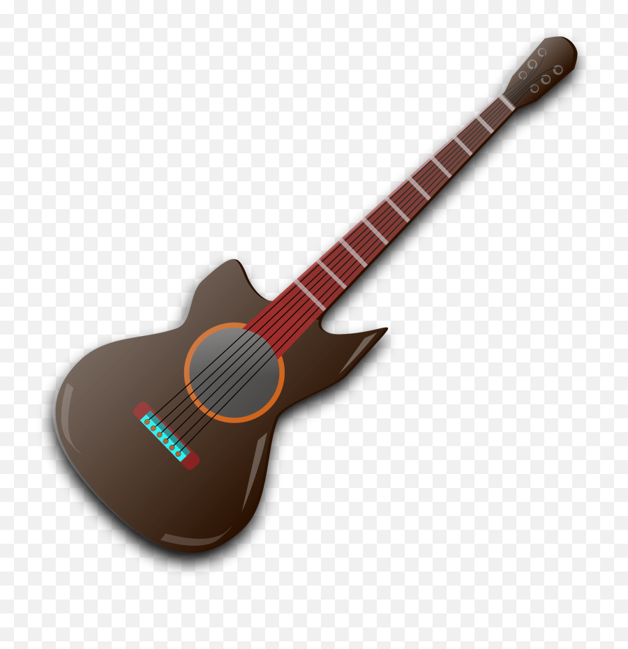 Wooden Guitar Clipart Free Download Transparent Png - Clip Art Emoji,Guitar Clipart