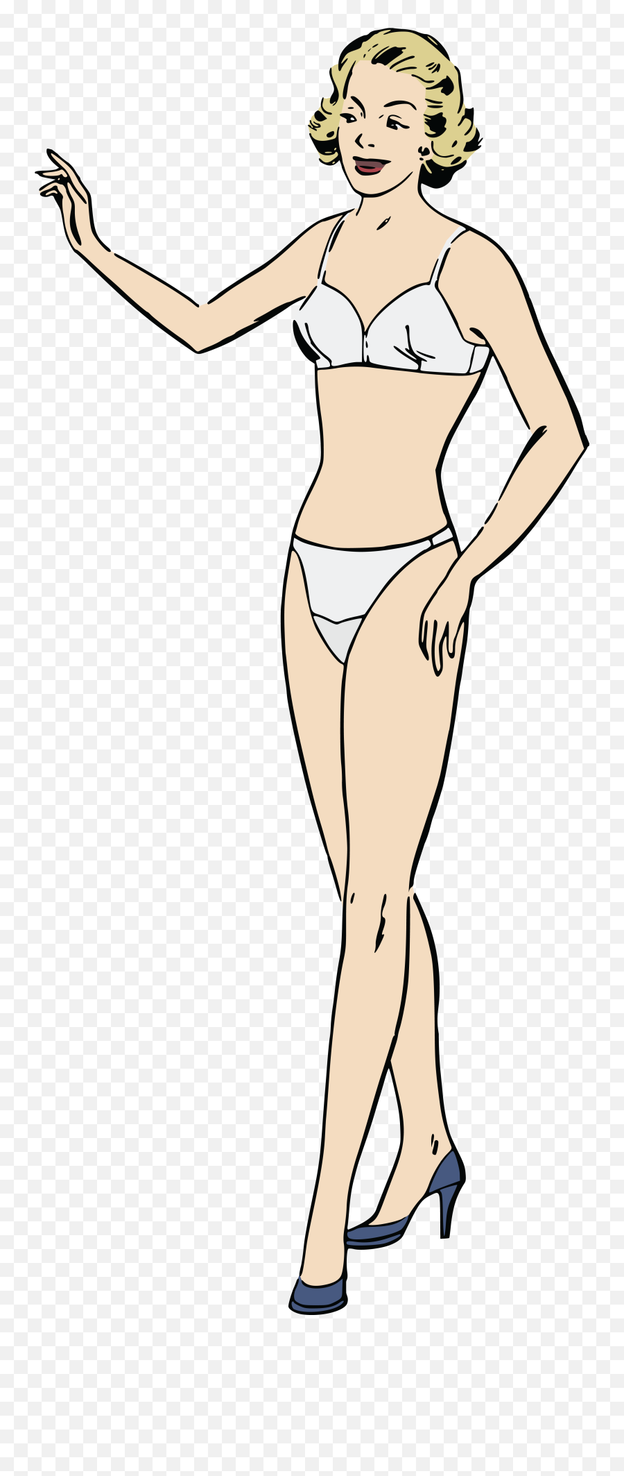 Underwear Clipart Transparent Png Image - Midriff Emoji,Underwear Clipart