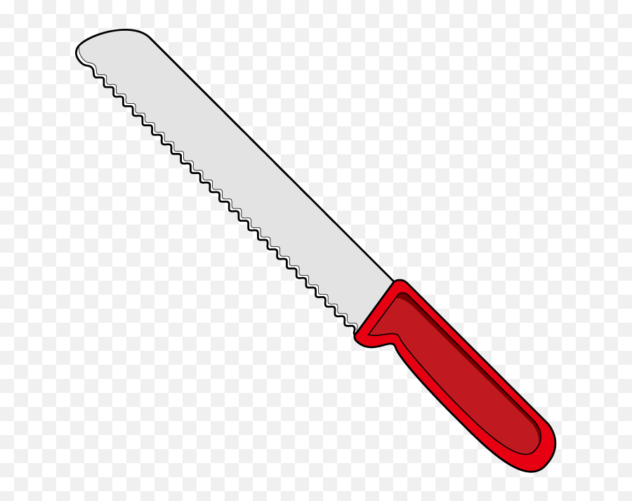Kitchen Engaging Knife Clip Art 1 - Bread Knife Clip Art Emoji,Crochet Clipart