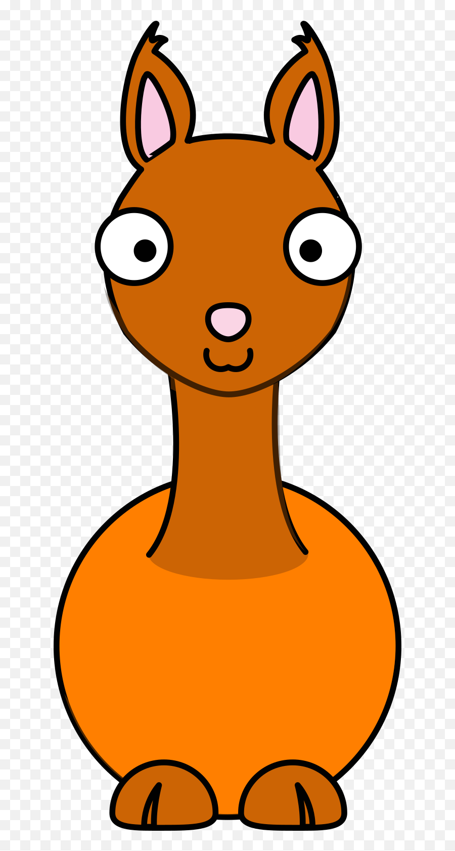 Llama - Orange Svg Vector Llama Orange Clip Art Svg Clipart Clip Art Emoji,Llama Clipart