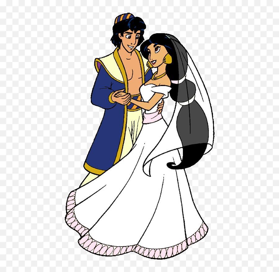 Free Wedding Disney Cliparts Download Free Clip Art Free - Jasmine Disney Princess Wedding Emoji,Wedding Cliparts Free
