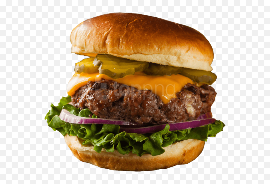 Download Hd Whatu0027s For Dinner - Gourmet Cheeseburger Png Gourmet Hamburger Png Emoji,Cheeseburger Png