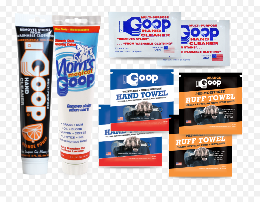 Goop Multi - Purpose Hand Cleaner 45 Lb Can U2014 Goop Hand Cleaner U0026 Stain Remover Groomeru0027s Goop Galloping Goop Goop Towels Emoji,Almost Transparent Blue