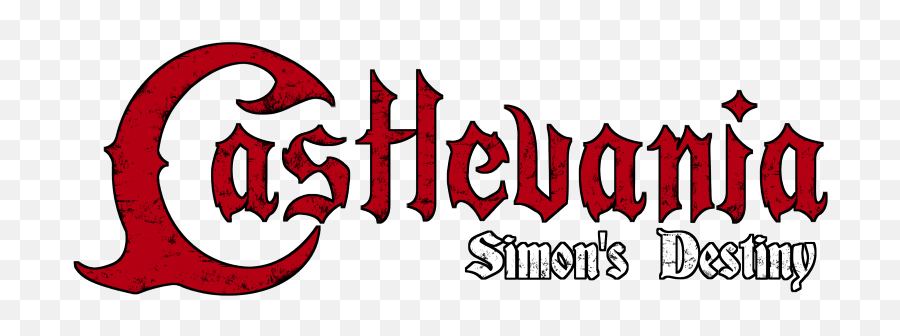 Simon - Dot Emoji,Castlevania Logo