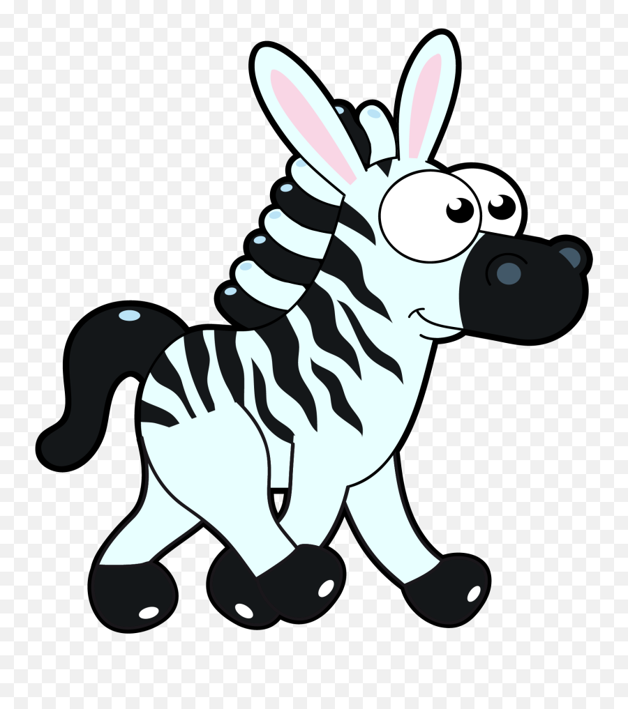 Download Cartoon Zebra Clipart At Getdrawings - Zebras Con Nga Vn Hot Hình Emoji,Zebra Clipart