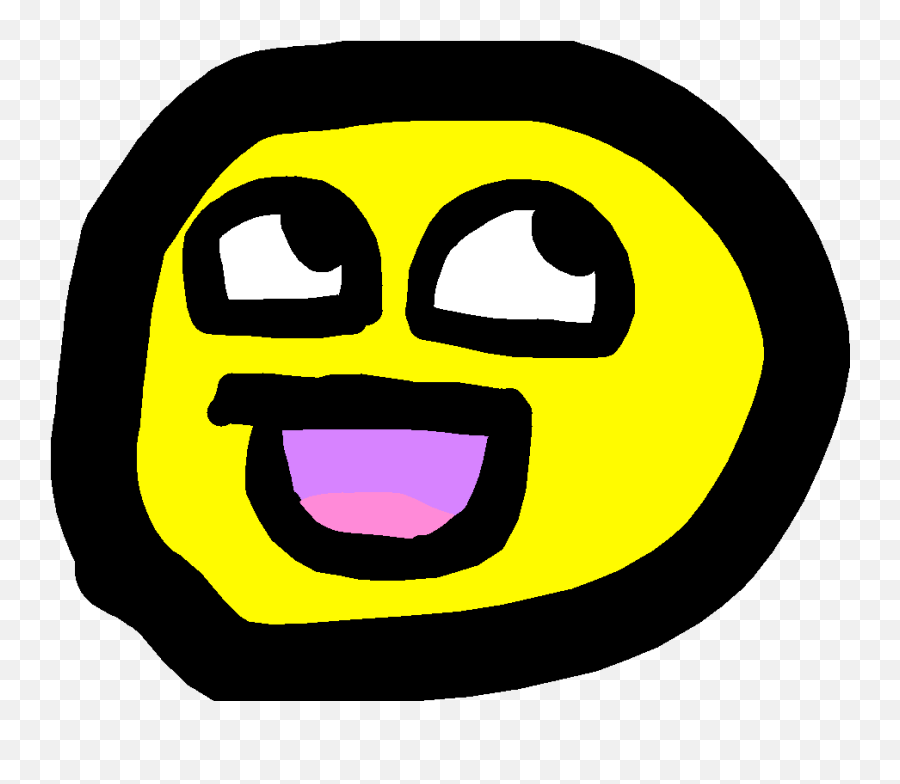 Drawing4 - Epic Face Hd Png Download Full Size Happy Emoji,Epic Face Transparent