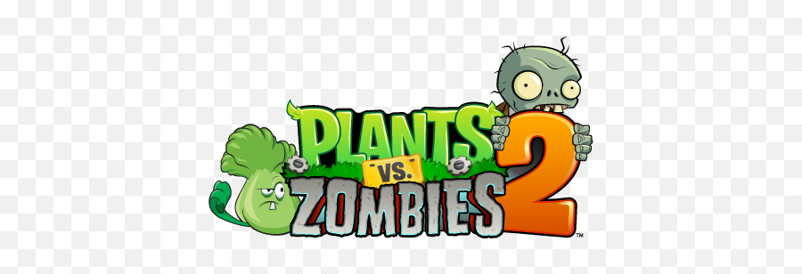 Plants Vs Zombies 2 Is Now Officially Available From The - Plantas Contra Zombies Vectores Emoji,Google Logo Today