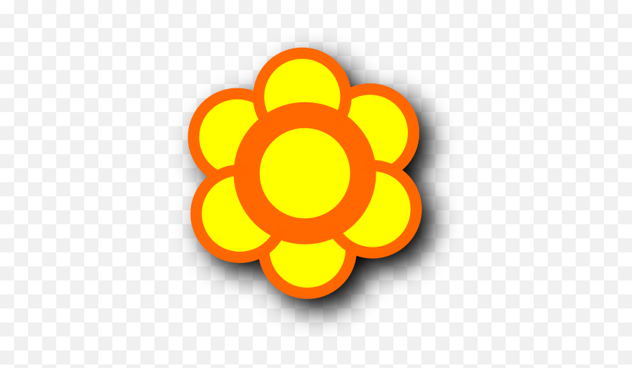 Yellow Flower Icon Png Transparent Background Free Download - Yellow Flower Icon Png Emoji,Flower Icon Png