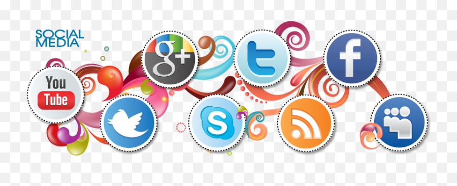Social Media Integration - Dot Emoji,Social Media Png