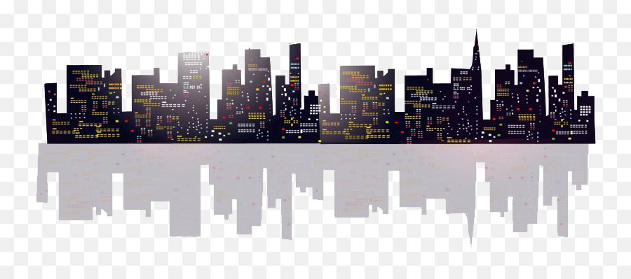 Night City Transparent - City Transparent Emoji,City Transparent