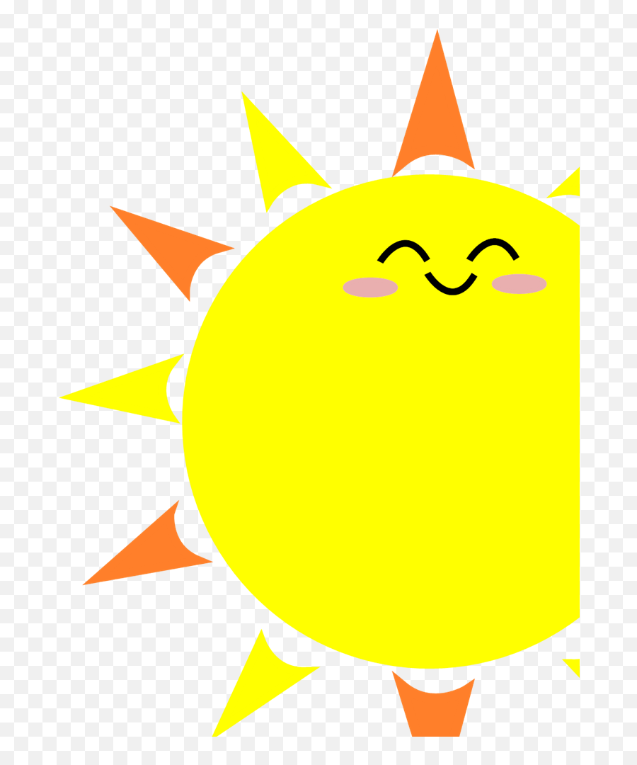 Happy Sun Svg Vector Happy Sun Clip Art - Svg Clipart Emoji,Happy Sun Png