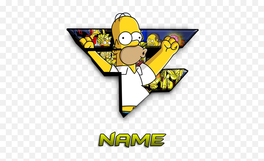 Faze Logo Simpsons Rt - Homer Simpson Emoji,Faze Logo