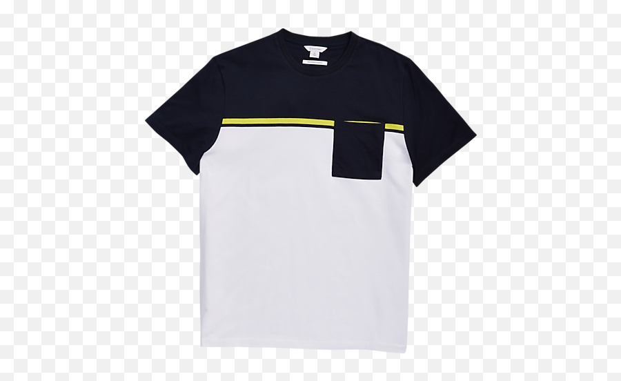 Calvin Klein White Yellow U0026 Navy T - Shirt Menu0027s Sale Emoji,Calvin Klein Logo T Shirt Mens