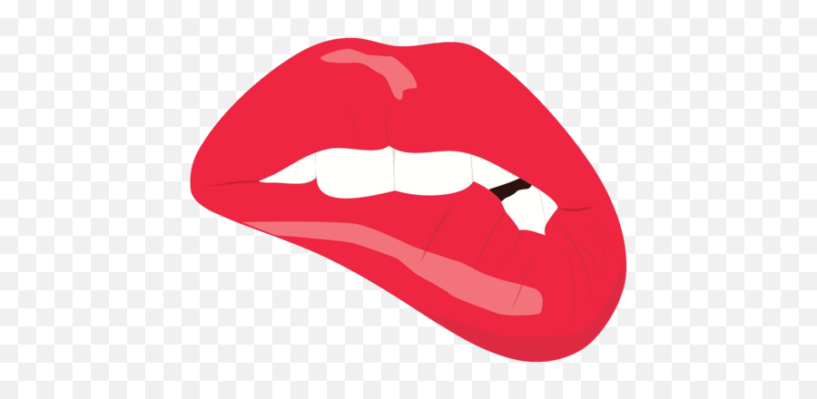 Red Lips Cartoon Images - Clipart Best Transparent Background Red Lips Biting Emoji,Lipstick Clipart