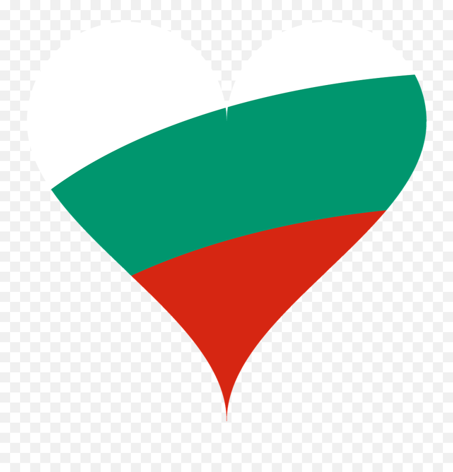 Flag Clipart Png - Bulgaria Flag Clipart Png Heart Flag Vertical Emoji,Flag Clipart
