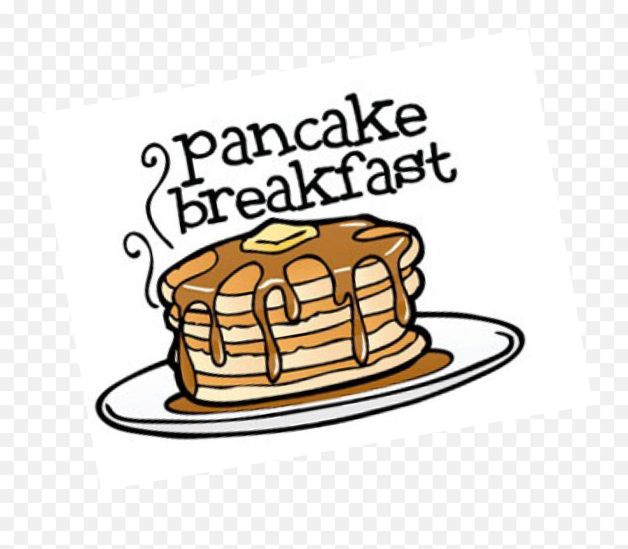 Pancake Breakfast Clipart Png - Cartoon Transparent Pancake Emoji,Breakfast Clipart