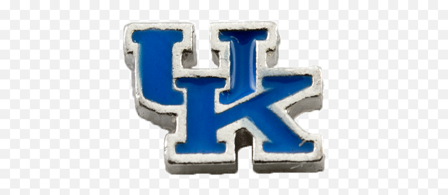 Kentucky Wildcats Collegiate Charm For Lockets Officially - Solid Emoji,Kentucky Wildcats Logo
