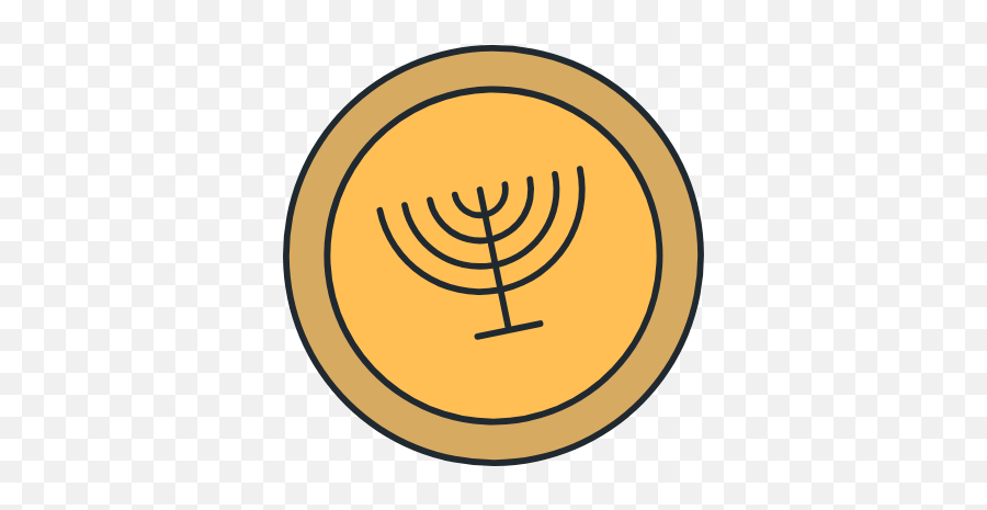 Hanukkah Gelt Bag Graphic - Menorah Emoji,Hanukkah Clipart