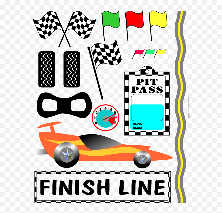Race Car Clipart For Es Birthday Could - American Emoji,Race Clipart