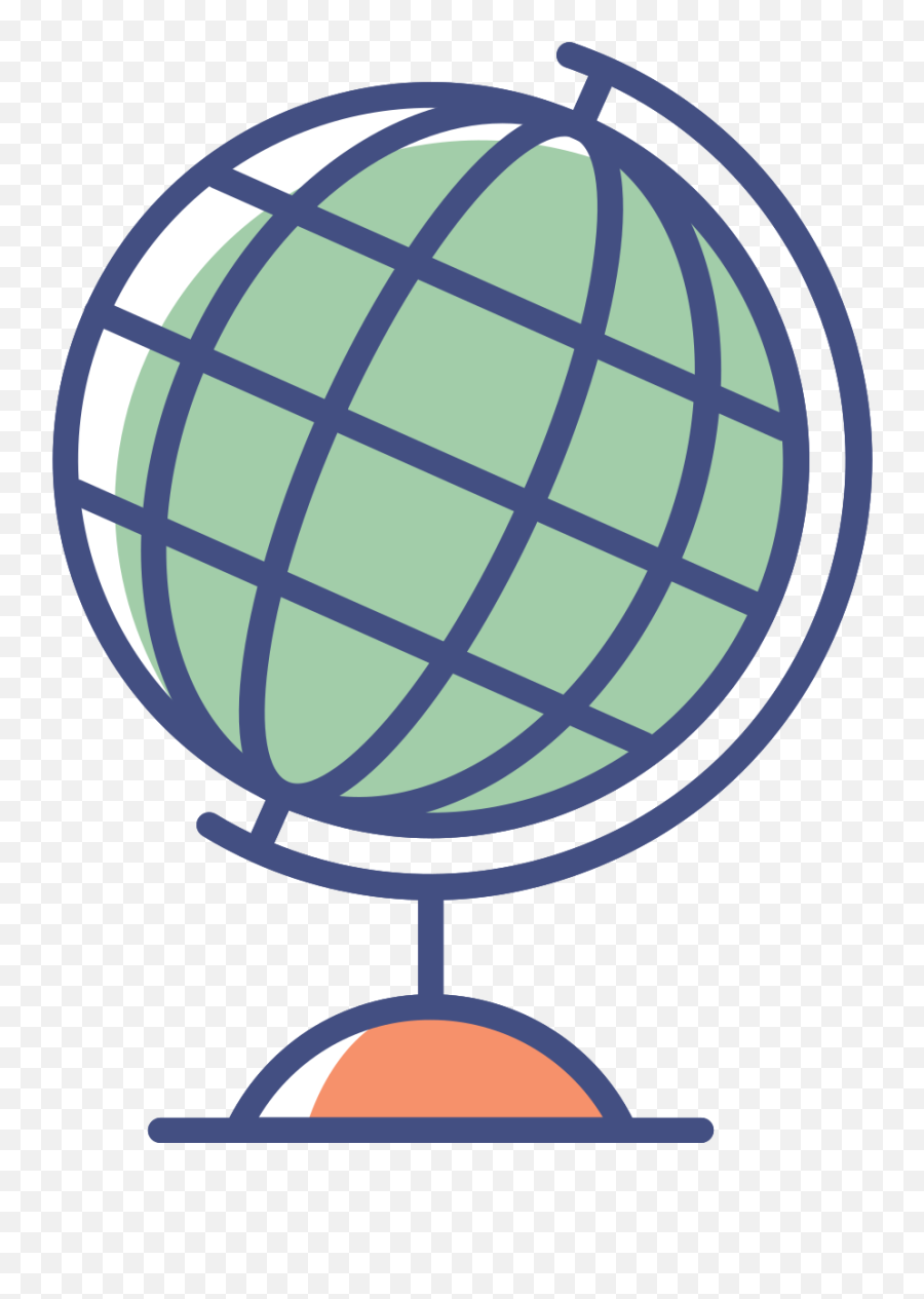 Free Globe Png With Transparent Background - Vector Globe Illustration Emoji,Globe Png