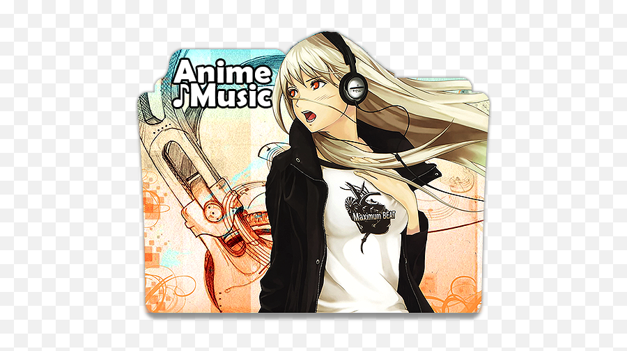 Anime Girl Music Icon Png Transparent Background Free Emoji,Anime Girl Transparent Background