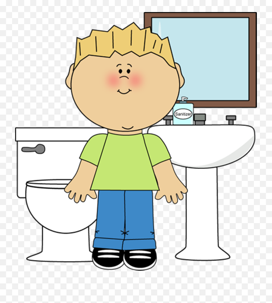 Jpg Royalty Free Stock Png Files - Boy In Bathroom Clipart Emoji,Toilet Clipart