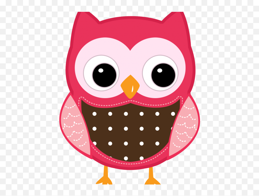 Cartoon Owl Pictures For Kids - Transparent Background Owl Pink Owl Emoji,Owl Transparent Background