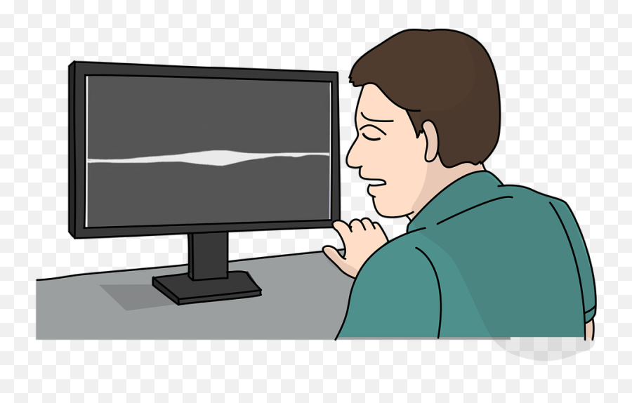 Technology Computer - Free Vector Graphic On Pixabay Travail Ordi Bureau Dessin Emoji,Computer Screen Png