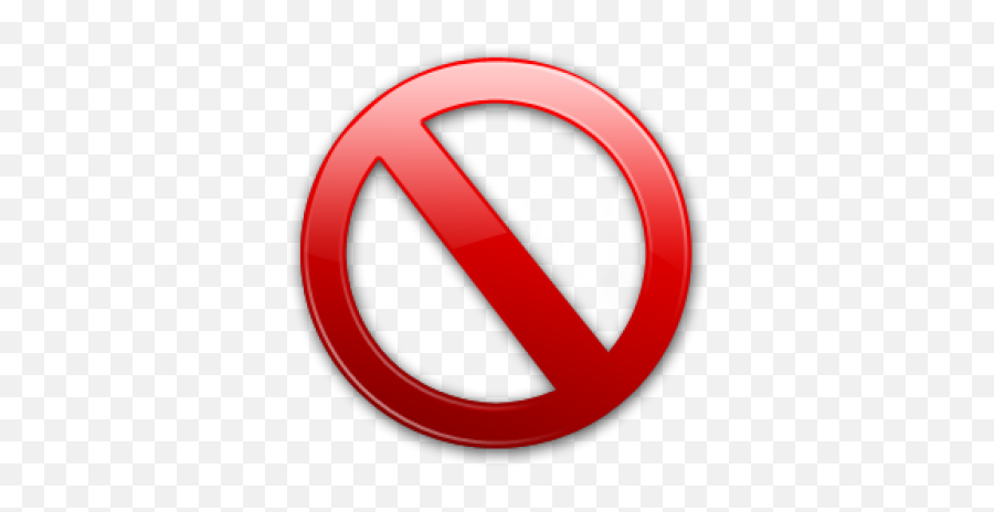 Download Free Png Icono Prohibido - Simbolo De No Png Emoji,Prohibido Png