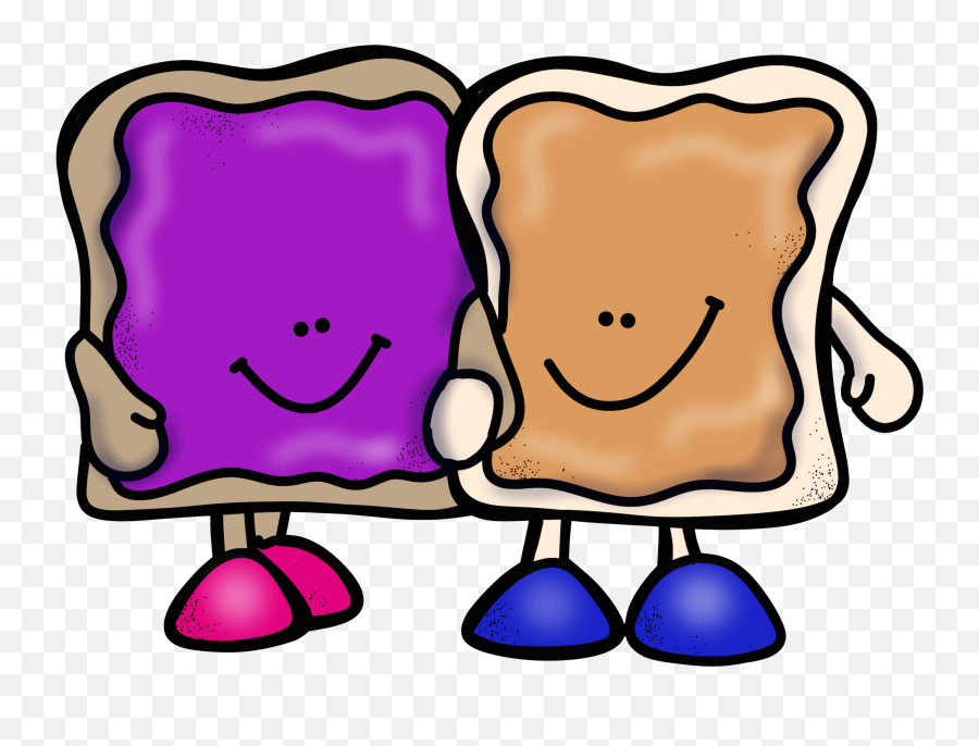 Sandwich Clipart Printable - Peanut Butter And Jelly Clipart Emoji,Peanut Butter Clipart