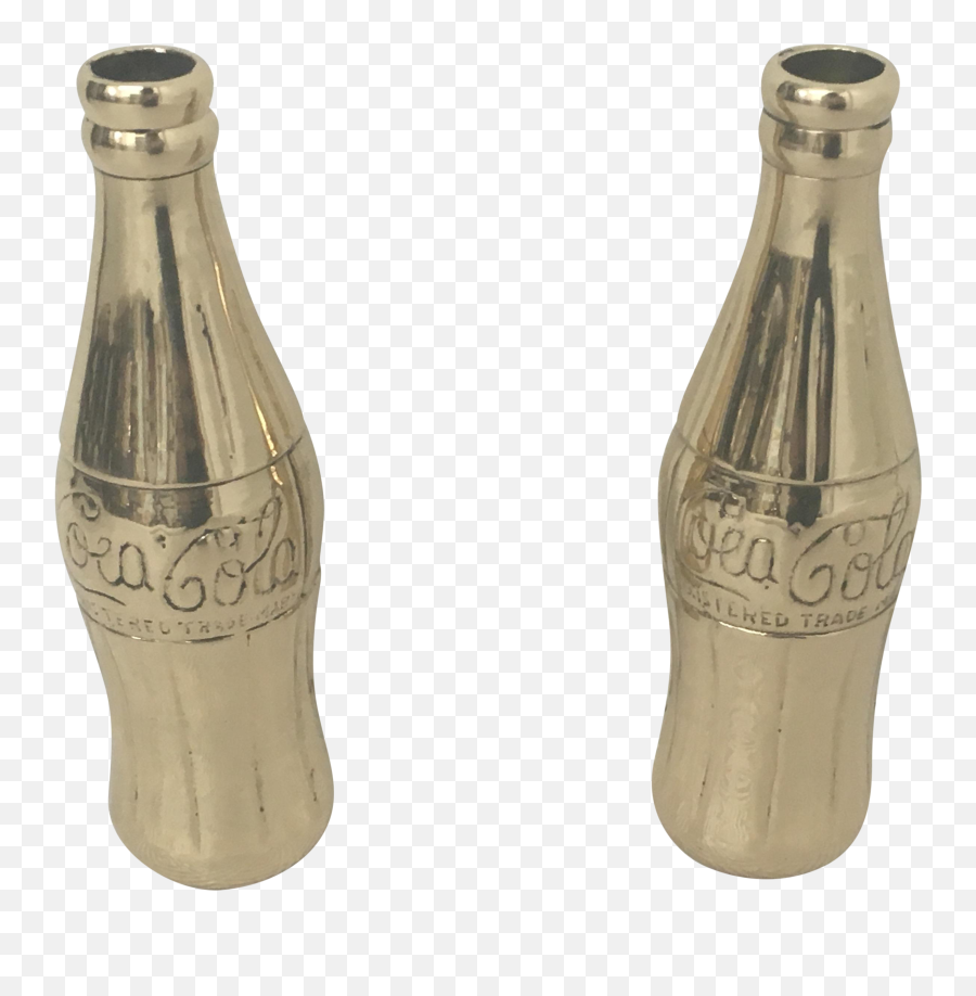 Vintage Brass Coca Cola Bottles - Brass Coca Cola Bottle Emoji,Original Coca Cola Logo