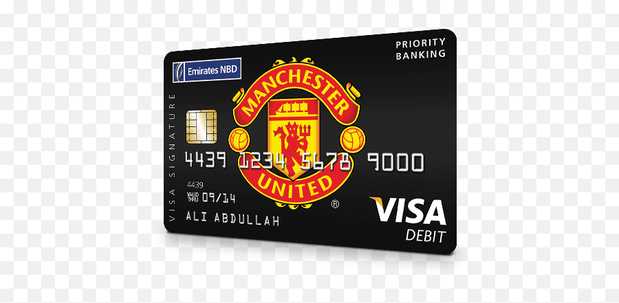Manchester United Signature Debit Card Emirates Nbd Emoji,Manchester United Logo Png