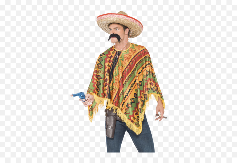 Download Hd Feel Those Mexican Vibes With The Adult Poncho Emoji,Poncho Png