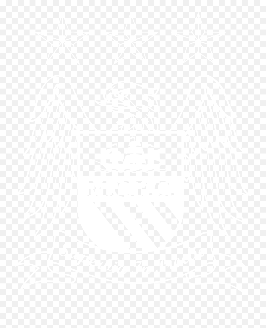 Manchester Football Club Logo Man City Logo White - Clip Art Manchester City Black Emblem Emoji,City Logo