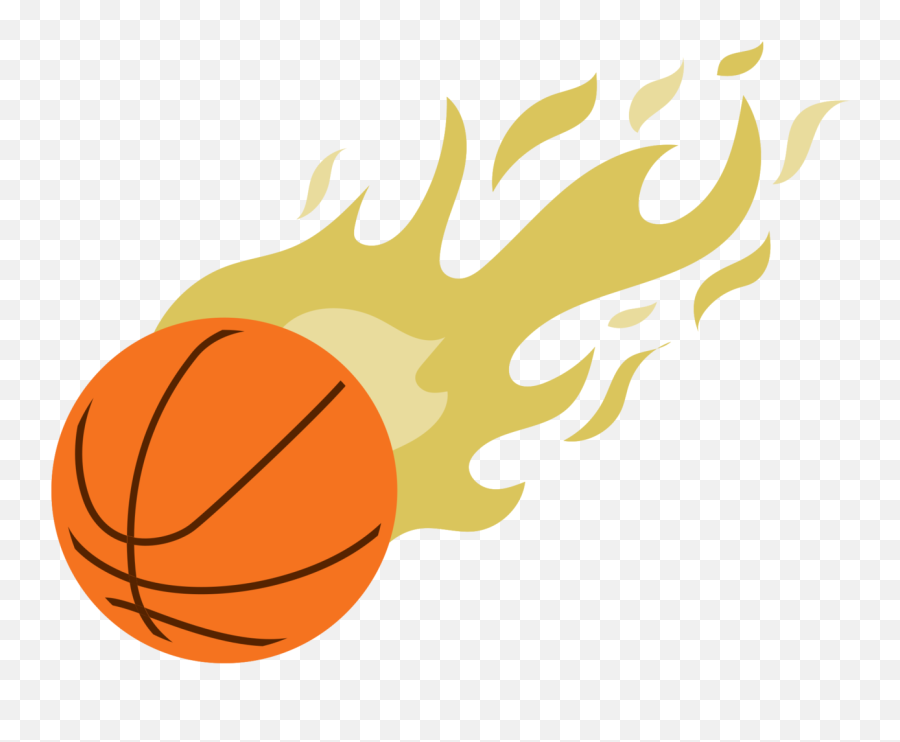 Free Basketball On Fire Png With Transparent Background - For Basketball Emoji,Fire Transparent