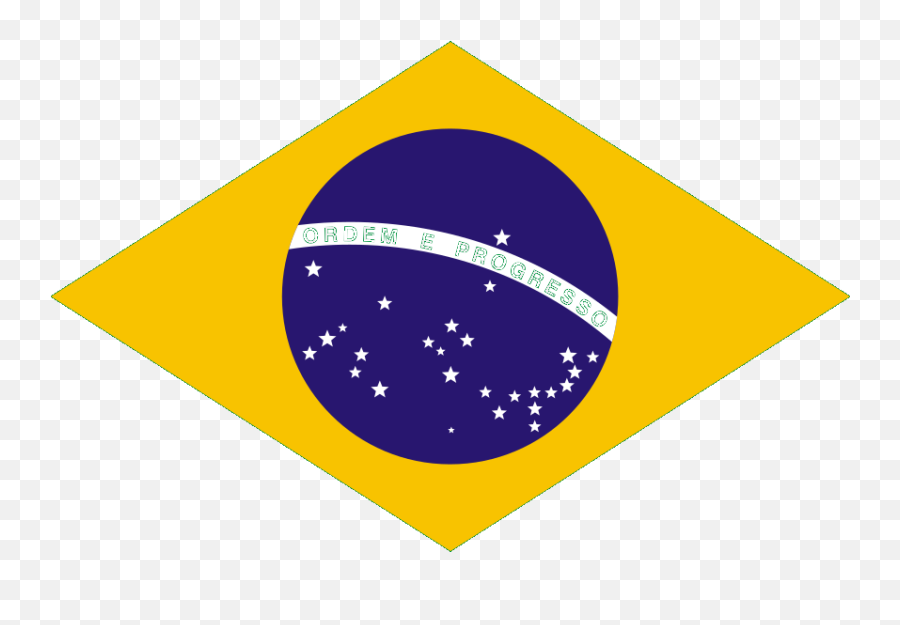 Brazil Flag Png Svg Clip Art For Web - Download Clip Art Dot Emoji,Brazil Flag Png