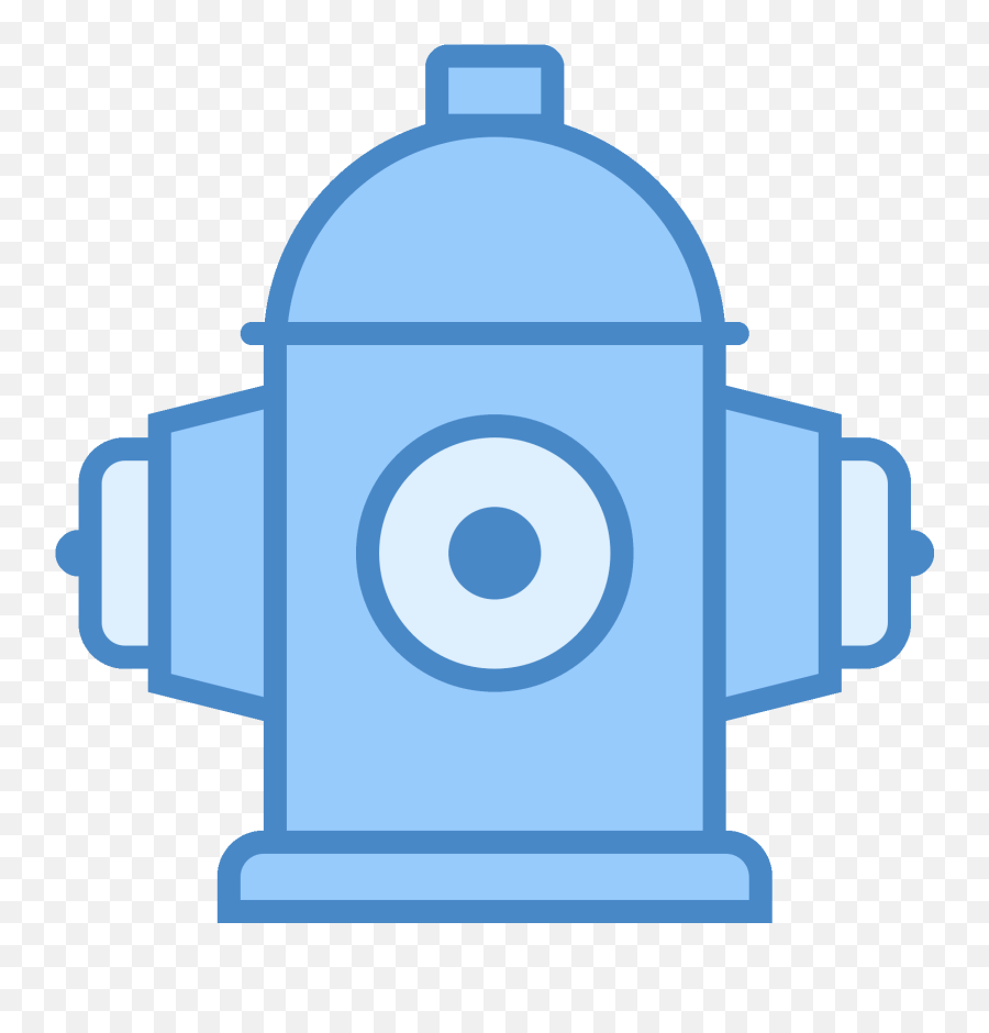 Blue Fire Hydrant Top Clipart Emoji,Fire Hydrant Clipart