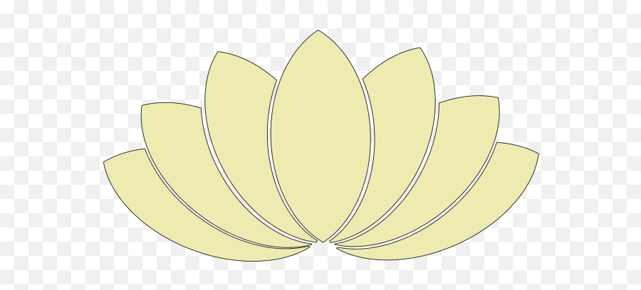 Cream Lotus Clipart Png Svg Clip Art For Web - Download Nymphaea Nelumbo Emoji,Lotus Clipart