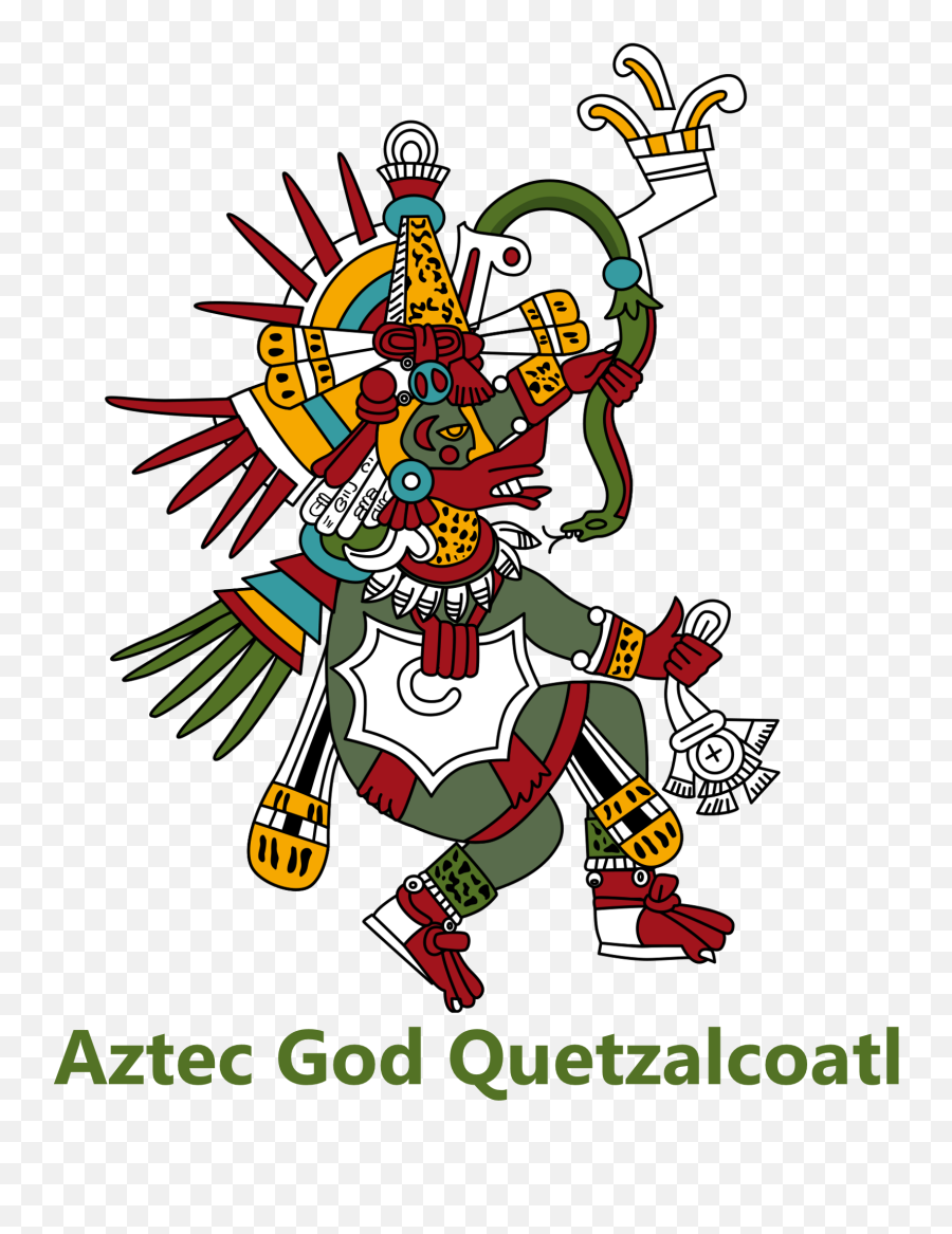 World Clipart Creator God Picture 1733 1603247 - Png Aztec God Aztec Quetzalcoatl Emoji,World Clipart