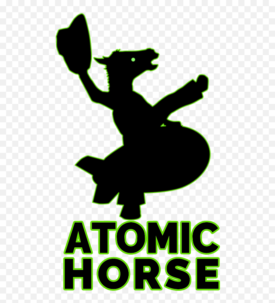 Download Atomic Horse Logo Of A Horse Man Riding An Atom - Education And Workforce Committee Emoji,Atomic Logo