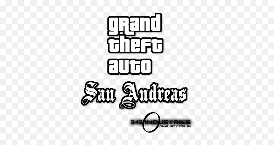Download Gta San Andreas Logo - Grand Theft Auto Full Size Vertical Emoji,Gta Logo