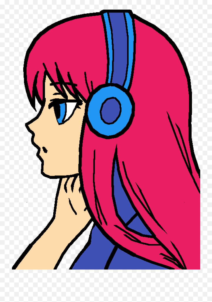 Anime Glasses Png - Anime Gitl Gaming Png Emoji,Anime Glasses Png