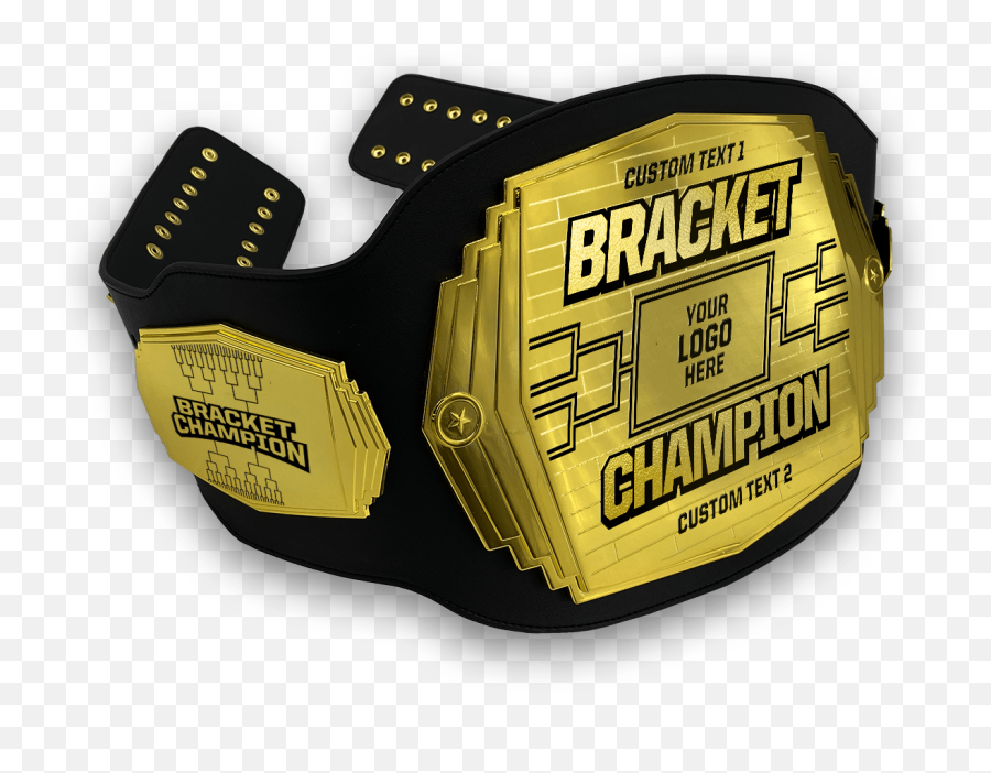 March Madness Bracket Championship Belt - Gold U2013 Trophysmack Language Emoji,Bracket Png