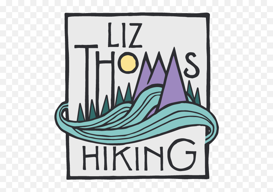Liz Thomas Hiking - Language Emoji,Hiking Logo