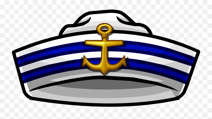 Transparent Crew Clipart - Nautical Captain Hat Clipart Emoji,Sailor Clipart