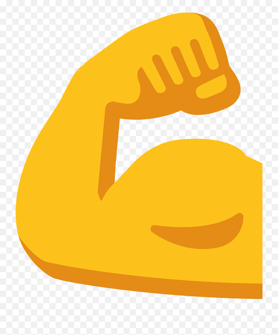 Emoji U1f4aa - Strong Emoji Png,Muscle Emoji Png
