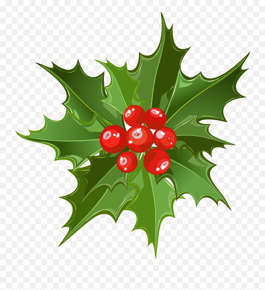 Christmas Mistletoe Clipart Png - Transparent Background Mistletoe Clipart Emoji,Mistletoe Clipart