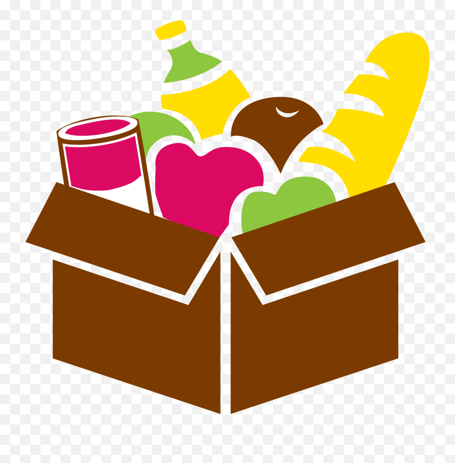 Ways To Give - Food Box Vector Png Emoji,Food Bank Clipart