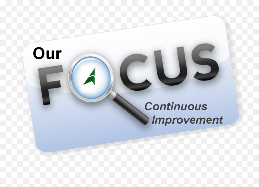 Focus Continuous Improvement Program - Language Emoji,Focus Logo